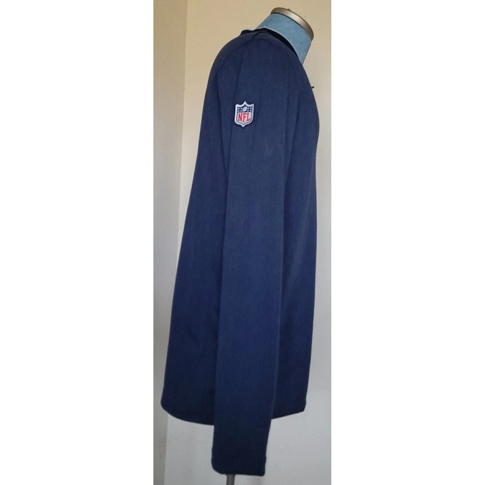 Nike Dallas Cowboys Men's NFL Team Apparel 1/4‎ Zip Pullover Long Sleeve Size L